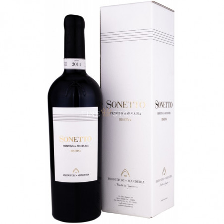 SONETTO PRIMITIVO DI MANDURI RISERVA 2016