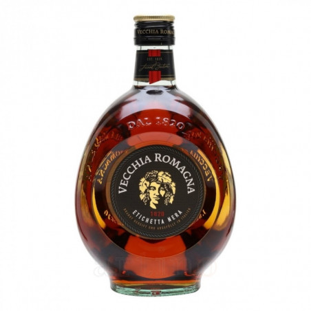 BRANDY VECCHIA ROMAGNA ETIC. NERA  1 LT