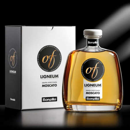 GRAPPA BONOLLO OF LIGNEUM MOSCATO