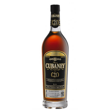 RUM CUBANEY 21 XO EXQUISITE  EXTRA PREMIUM