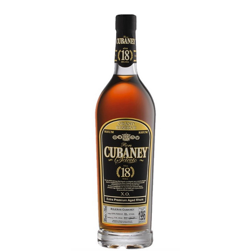 RUM CUBANEY 18 XO SELECT GRAN RESERVA RUM CUBANEY 18 XO SELECT GRAN RESERVA