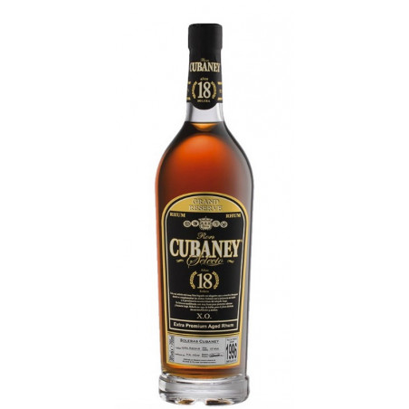 RUM CUBANEY 18 XO SELECT GRAN RESERVA