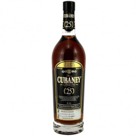 RUM CUBANEY 25  XO TESORO EXTRA PREMIUM