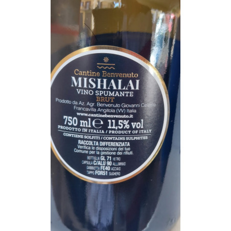 SPUMANTE MISHALAI BENVENUTO