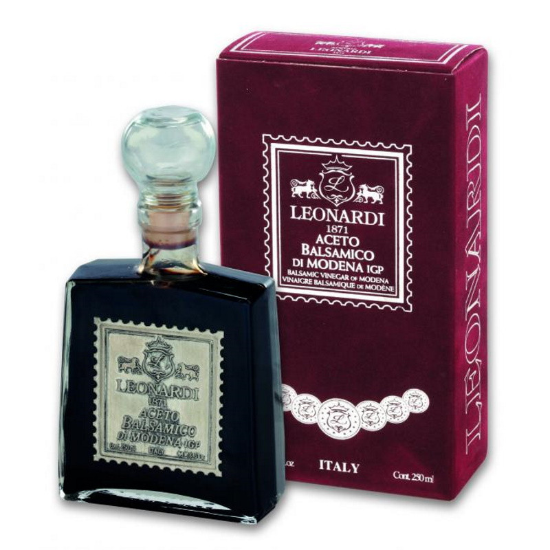ACETO BALSAMICO DI MODENA IGP LEONARDI 250 ML VELLUTO AMARANTO SERIE 15 ACETO BALSAMICO DI MODENA IGP LEONARDI 250 ML VELLUTO AMARANTO SERIE 15