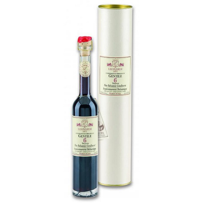 ACETO BALSAMICO LEONARDI GENTILE 6 TRAVASI 100ML ACETO BALSAMICO LEONARDI GENTILE 6 TRAVASI 100ML