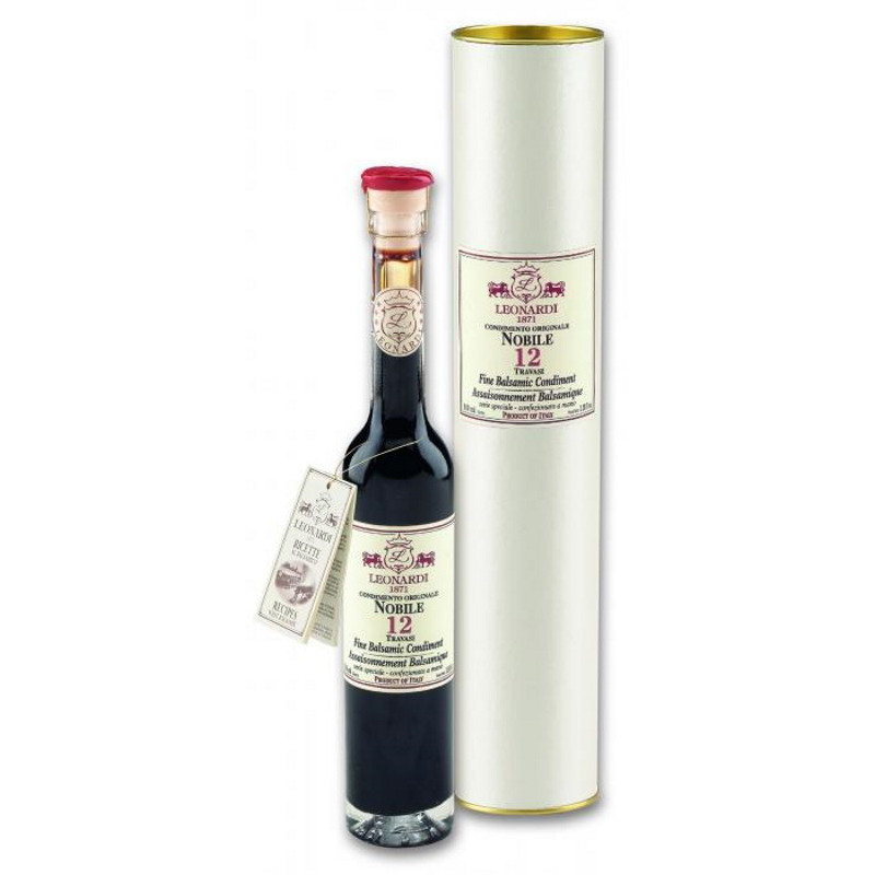 ACETO BALSAMICO LEONARDI NOBILE 12 TRAVASI 100ML ACETO BALSAMICO LEONARDI NOBILE 12 TRAVASI 100ML