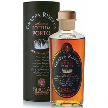GRAPPA SIBONA RISERVA INVECCHIATA IN BOTTI DI PORTO