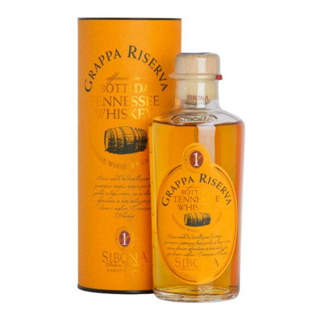 GRAPPA SIBONA RISERVA INVECCHIATA IN BOTTI DI WHISKY TENNESEE
