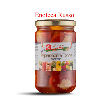 PEPERONCI RIPIENI AL TONNO 280GR  BUSCEMA
