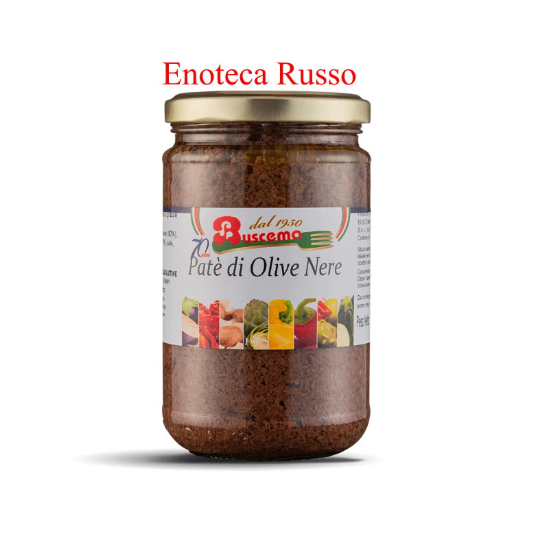 PATE' DI OLIVE NERE ML 314 BUSCEMA PATE' DI OLIVE NERE ML 314 BUSCEMA