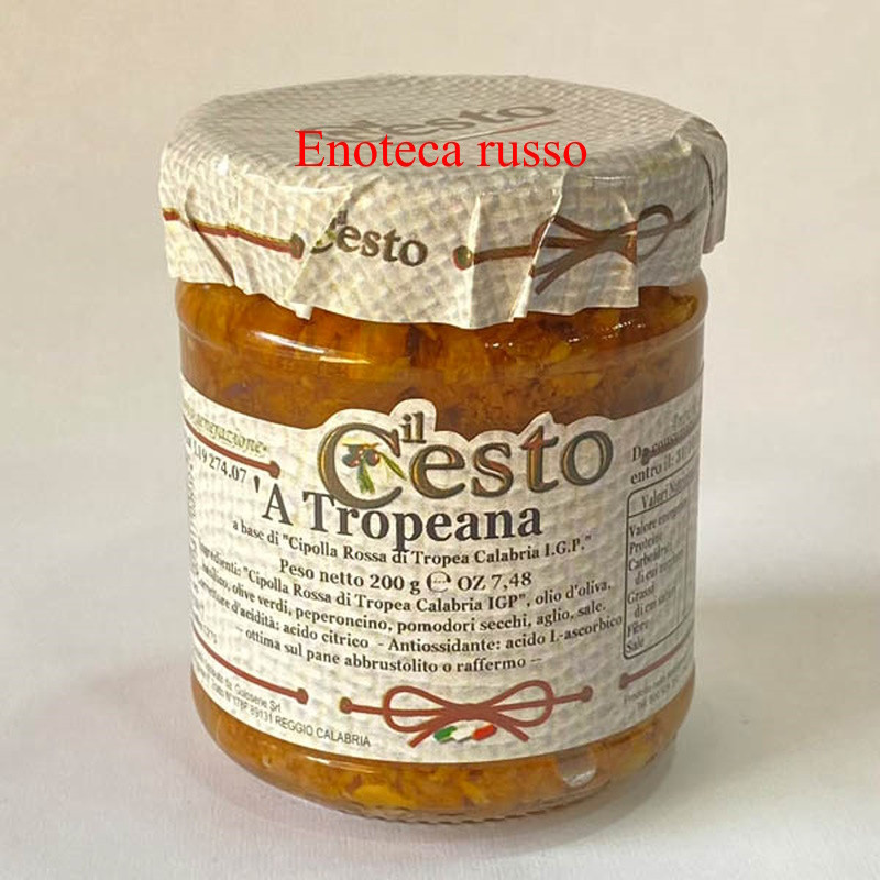 A TROPEANA IN OLIO D'OLIVA ML 106 IL CESTO