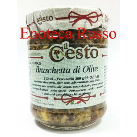 BRUSCHETTA DI OLIVE ML 106 IL CESTO