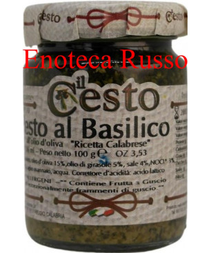 PESTO AL BASILICO IN OLIO DI OLIVA ML 106 IL CESTO
