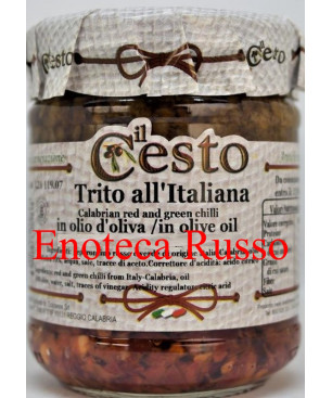 TRITO ALL'ITALIANA IN OLIO DI OLIVA ML 212 IL CESTO