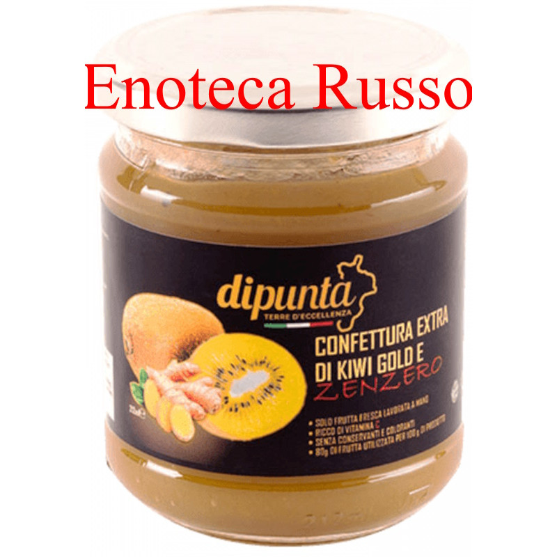 CONFETTURA EXTRA DI KIWI GOLD E ZENZERO DIPUNTA GR 220