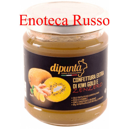 CONFETTURA EXTRA DI KIWI GOLD E ZENZERO DIPUNTA GR 220