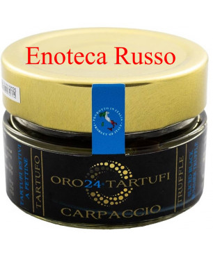 CARPACCIO A FETTINE DI TARTUFO ESTIVO IN OLIO EVO GR 80