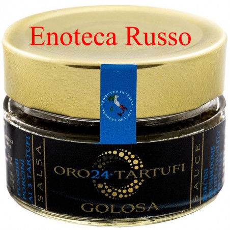 GOLOSA- SALSA PORCINI AI TRE TARTUFI GR 80