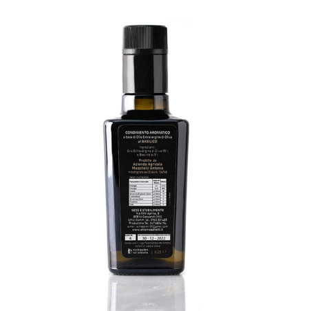 OLIO EXTRAVERGINE AL BASILICO MAZZITELLI ML. 250