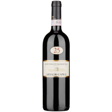 SAGRANTINO MONTEFACO 2019 DOCG 25 ANNI ARNALDO CAPRAI