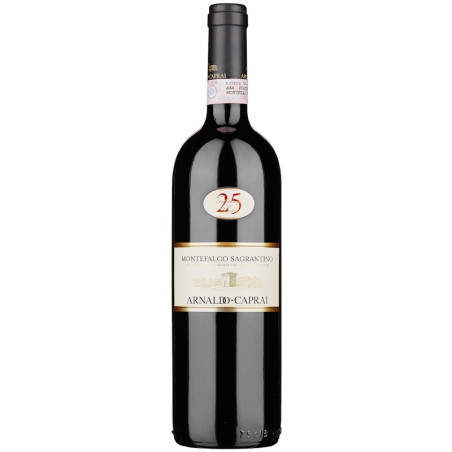 SAGRANTINO MONTEFACO 2019 DOCG 25 ANNI ARNALDO CAPRAI