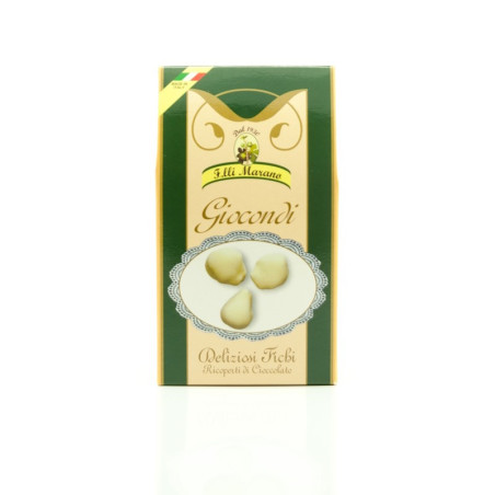 GIOCONDI FICHI AL CIOCCOLATO BIANCO GR. 250 F.LLI MARANO