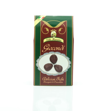 GIOCONDI FICHI AL CIOCCOLATO FONDENTE GR. 250 F.LLI MARANO