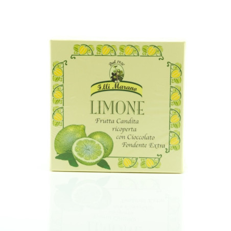 LIMONE CANDITO RICOPERTO CIOCCOLATO FONDENTE GR. 200 F.LLI MARANO