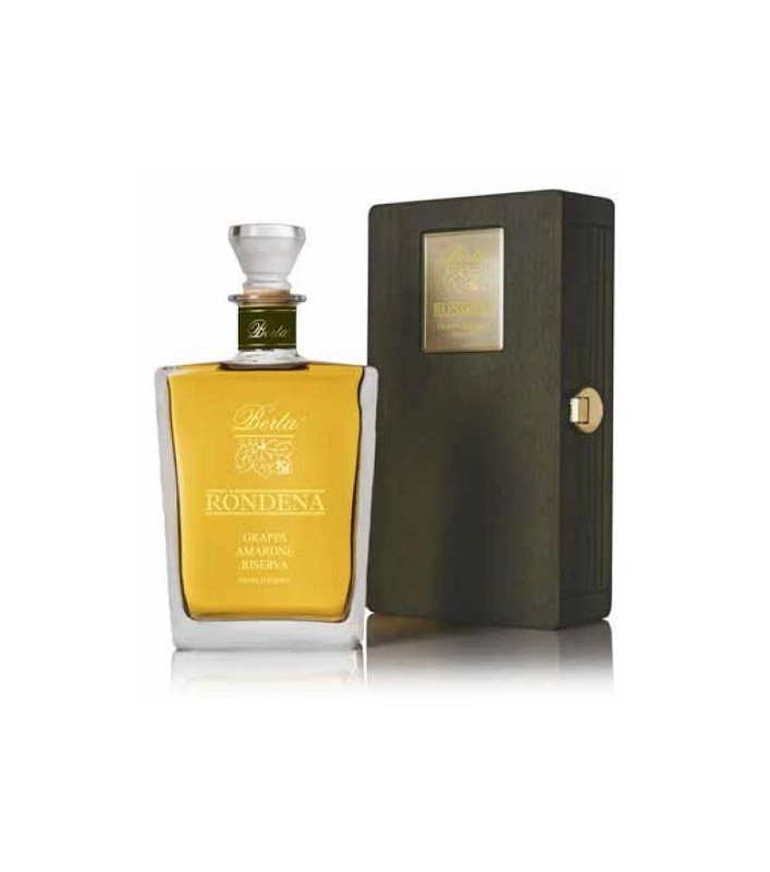 GRAPPA AMARONE RISERVA RONDENA BERTA CONFEZIONE LEGNO GRAPPA AMARONE RISERVA RONDENA BERTA CONFEZIONE LEGNO