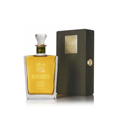 GRAPPA AMARONE RISERVA RONDENA BERTA CONFEZIONE LEGNO