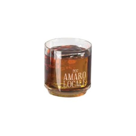 CONFEZIONE AMARO LOCALE 207 CON 2 BICCHIERI IN REGALO