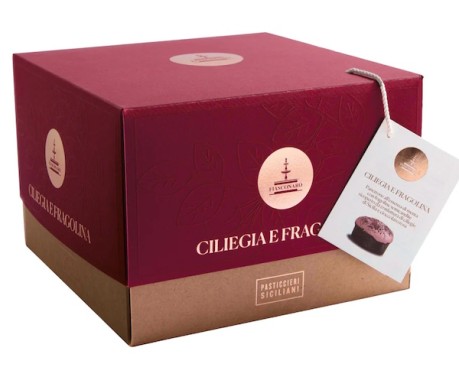 PANETTONE CILIEGIA E FRAGOLINE FIASCONARO 1 KG