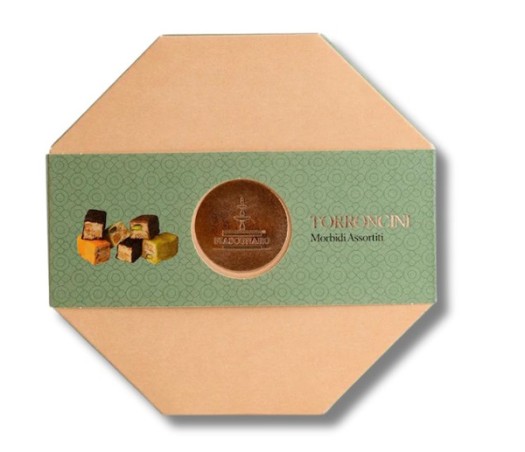 SCRIGNO OTTAGONALE TORRONCINI GR. 250 FIASCONARO