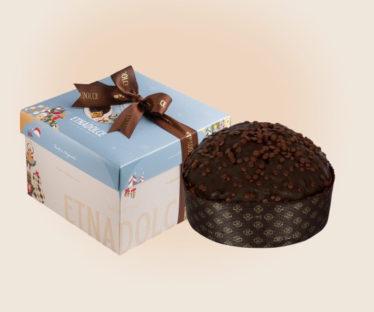 PANETTONE GOCCE DI CIOCCOLATO 1 KG ETNA DOLCE