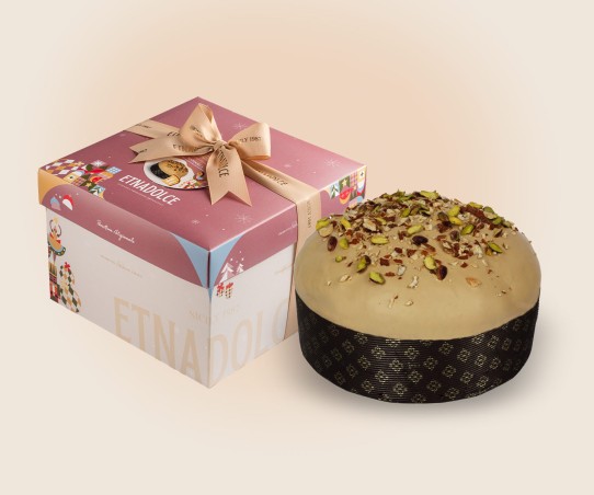 PANETTONE CREMA DI MANDORLA 1 KG ETNA DOLCE